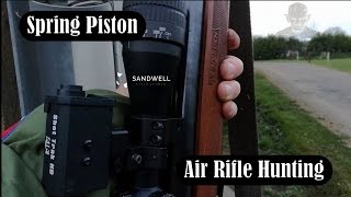 Spring Piston Air Rifle Hunting [upl. by Jennine]