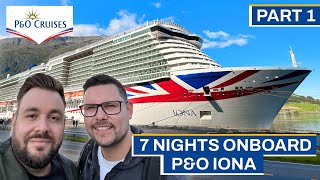 7 nights to the Norwegian Fjords 🇳🇴 on PampO Iona  Embarkation amp Stavanger [upl. by Idalia889]