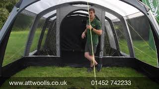 Kampa Hayling 4 amp 6 Air Tent Review 2024 [upl. by Nevin]