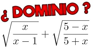 DOMINIO di una SOMMA di RADICI QUADRATE con FRAZIONI  Ripetizioni di Matematica [upl. by Ahsenrad]