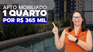 Vendido🚫Apartamento mobiliado com 1 quarto por R 365 Mil em Intermares Cabedelo  PB [upl. by Feingold]