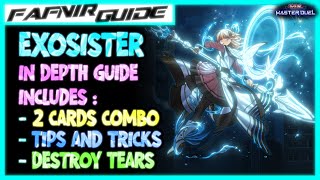 MASTER DUEL  Exosister Deck Profile  Your InDepth guide to Destroy The Meta [upl. by Veal937]