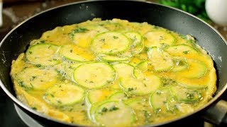 Omelete de abobrinha  deliciosa receita que substituirá a omelete clássica  GostosoTV [upl. by Anayrb]