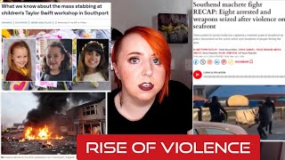 THE RISE OF VIOLENCE IN THE UK [upl. by Cummings103]