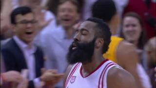 James Harden Amazing Game Winner  Nuggets vs Rockets  March 20 2017 NBA Regular Season [upl. by Ramed69]