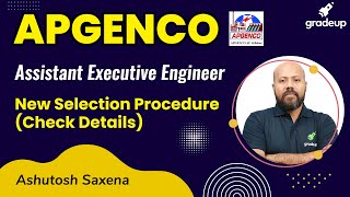 APGENCO  Assistant Executive Engineer 2021  New Selection Procedure  Ashutosh Sir [upl. by Erlinna]