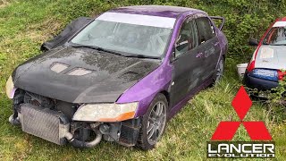 Restoration of a Rare Mitsubishi EVO 7 [upl. by Laks16]