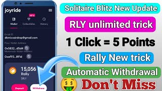 How To Withdrawal RLY Token  solitaire blitz withdrawal  RLY Token Swap  Play To Earn Crypto [upl. by Greg]