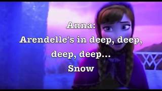 For the First Time in Forever Reprise  Kristen Bell Idina Menzel with Anna and Elsa lyrics [upl. by Coleen308]