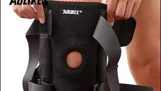 UNBOXING AOLIKES 7907 Deker Lutut Pad Knee Support Terapi Penyangga Lutut With Plate Kneepad [upl. by Nerb]