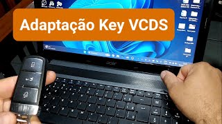 Programação Key Controle Chave VwAudi VCDS [upl. by Patsis710]