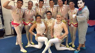 Trapeze History is made Cirque du Soleil La Nouba March 31 2016 [upl. by Tedd]