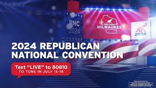 THE NOMINATION  2024 Republican National Convention [upl. by Essirahs240]