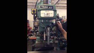 Southwest Industries Trak K3 CNC Vertical Milling Machine [upl. by Yenattirb]