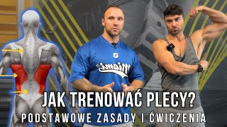 Prawidłowy TRENING PLECÓW  podstawowe zasady i ćwiczenia na plecy [upl. by Karp]