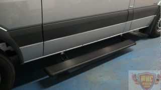 Mercedes Sprinter Electric Side Steps Running Boards [upl. by Deedahs49]