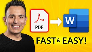 How To Convert PDF To Word  Easy way to convert PDF Into Word  Upwork Tutorial For Beginners [upl. by Eelyma]