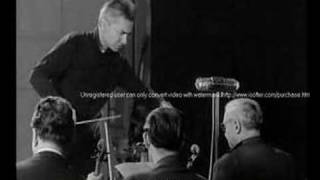 Karajan  Rehearsal of Schumanns 4th Symphony  Part 2 [upl. by Gilboa780]