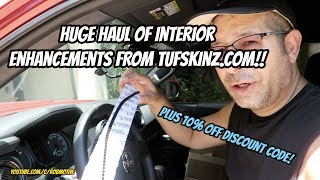 Tacoma Huge Haul of Interior Parts from TUFSKINZ COM [upl. by Yanat255]