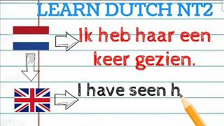 Laten We Nederlands Leren 🇳🇱  Lets Learn Dutch [upl. by Newmark734]