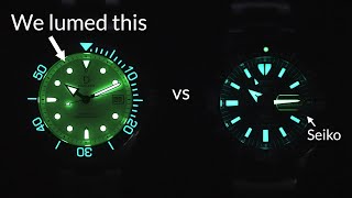 How to Lume Hands and Dial Brighter Than Seiko [upl. by Encratia265]