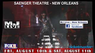 Michael Jackson Tribute Concert quotMJ Livequot sponsored by Fox 8 WVUE New Orleans at Saenger Theatre [upl. by Vine]