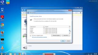 How To Install Dot Matrix Printer Drivers In Windows 7 Or Windows Higher Version [upl. by Niltak662]