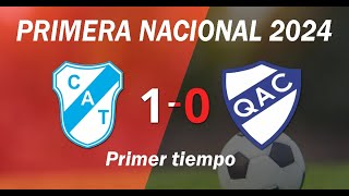 Temperley vs Quilmes  Primera Nacional 2024 Zona A Fecha 20 Primer Tiempo [upl. by Nashom]