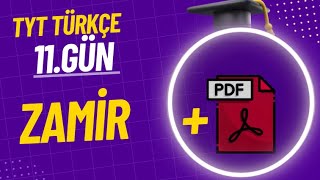 11 ZAMİR 21 Günde TYT Türkçe Kampı [upl. by Oivlis]