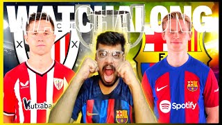 Athletic Club vs Barcelona  Copa del Rey  Live Reaction [upl. by Leahcimluap]