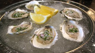 Oysters with Spicy Mignonette Sauce [upl. by Nyledaj348]