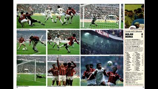 MilanROMA 41 CARNEVALE 9ª giornata Andata 03111991 [upl. by Aislehc]