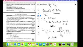 MODEL CHIMIE ORGANICĂ BACALAUREAT 2024  REZOLVAREA DETALIATĂ A SUBIECTULUI [upl. by Asilam396]
