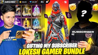 Surprise My Subscriber With Lokesh Gamer Bundle amp 70000 Diamonds Free Fire [upl. by Akessej]