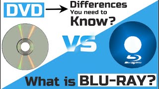 What is BLURAY DISK  Real Difference between DVD amp BLURAY  DETAILED EXPLANATION [upl. by Neetsuj]