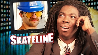 SKATELINE  Marc Johnson Board Sponsor Man Ramp Blind Skateboarder Dan Mancina DMX [upl. by Childs540]