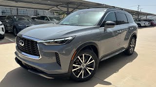 Harbor Gray 2025 INFINITI QX60 Autograph Walkaround [upl. by Celeste]