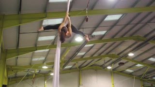 30 minutes Aerial Silks workout [upl. by Wachtel204]