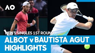 Radu Albot vs Roberto Bautista Agut Match Highlights 1R  Australian Open 2021 [upl. by Halas514]