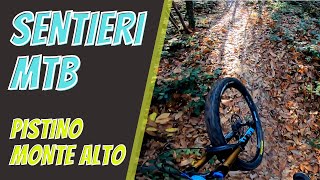 PISTINO MONTE ALTO  GUIDA SENTIERI MTB GPX [upl. by Madelin905]