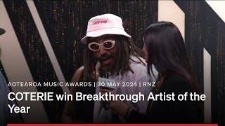 Breakthrough Artist of the Year winner COTERIE  AMA2024 [upl. by Noitsuj106]