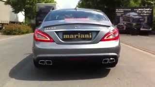 SOUND CLS 63 AMG Sportauspuff by mariani CarStyling [upl. by Daiz]