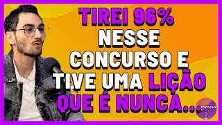 Ele Tirou Uma Nota Altíssima no Concurso e Mesmo Assim Aprendeu Essa Lição Importante [upl. by Sarson]