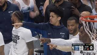 Anthony Edwards POSTER DUNK on Daniel Gafford  2024 NBA Playoffs [upl. by Lobell]