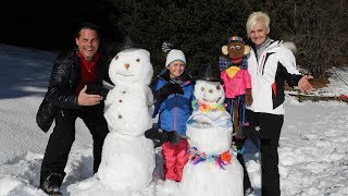 Der Schneemann  WinterKinderlied zum Mitsingen von Bobby [upl. by Busch]