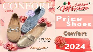 Catálogo PRICE SHOES CONFORT 2024 [upl. by Kendell]