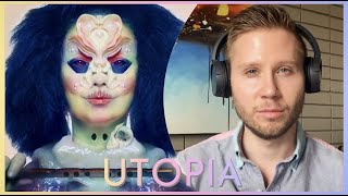 UTOPIA BY BJÖRK FIRST LISTEN  ALBUM REVIEW [upl. by Anthiathia]