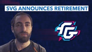 SVG Announces Retirement [upl. by Nerret]