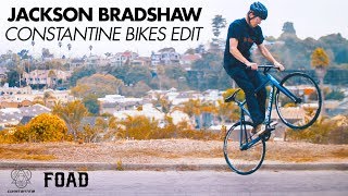 FIXED GEAR TRICKS  JACKSON BRADSHAW FOR CONSTANTINE BIKES [upl. by Ron]