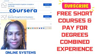 FREE Coursea Online Courses amp DegreeMasters MY Experience Combined [upl. by Budde790]